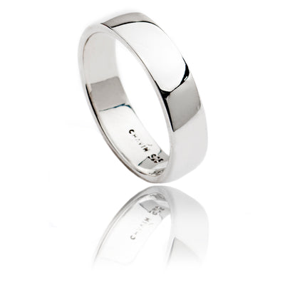 70%   DISCOUNT  Unisex Highly Polished   925 Sterling Silver Stacking Band