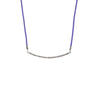 70%  SPRING DISCOUNT Julia (Blue) Victoria(Purple )/ Otilia (turquoise)  Oxidised Sterling Silver Jaguar  Pattern Necklace