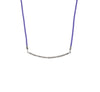 70%   DISCOUNT Julia (Blue) Victoria(Purple )/ Otilia (turquoise)  Oxidised Sterling Silver Jaguar  Pattern Necklace
