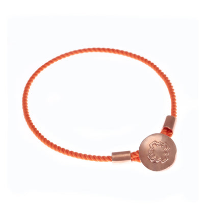65% FESTIVAL DISCOUNT  Colourful 18 ct Rose Gold vermeil and 925 Sterling Silver  Chakana Cross Caring Bracelets