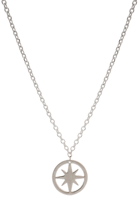 70%  DISCOUNT  925 Sterling Silver Circle of Life Star Charm Pendant Necklace