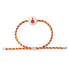 FESTIVAL TIME! 70%   DISCOUNT  Colourful Festival 18ct Rose Gold Vermeil  Fire Feline Spirit Luxury cord bracelet