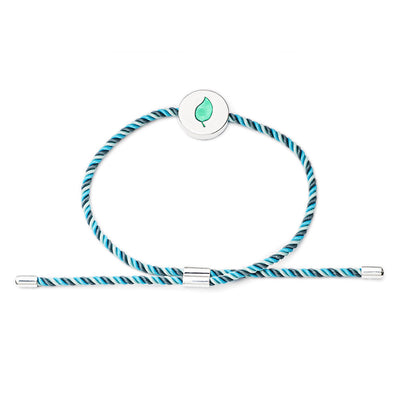 FESTIVAL TIME! 70%  SPRING DISCOUNT  Colourful Festival Sterling Silver Fertility Feline Spirit cord bracelet
