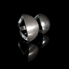 Claudia Lira  Handcrafted  925 Sterling Silver Asymmetrical Mandarin Open Ring