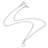 65%  SPRING DISCOUNT 925 Sterling Silver Paisley Silhouette Pendant Necklace