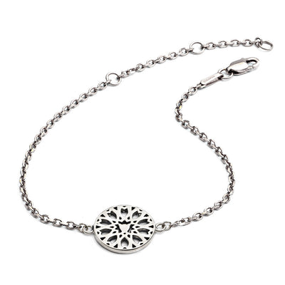 65%  SPRING  DISCOUNT  Exotic Ladies 925 Sterling Silver Circular Jaguar Head Filigree Bracelet