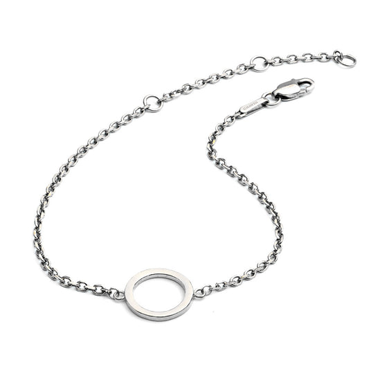 70%  DISCOUNT  LAST ONE Dazzling 925 Sterling Silver Circular Jaguar Bracelet