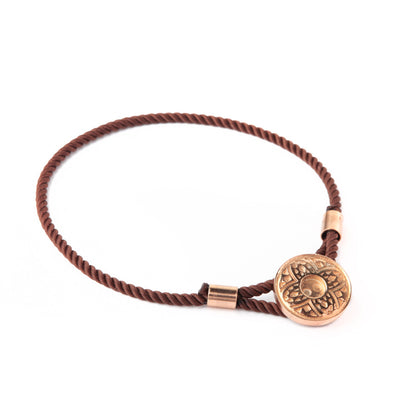 Elizabeth (brown) Rose Gold Tribal