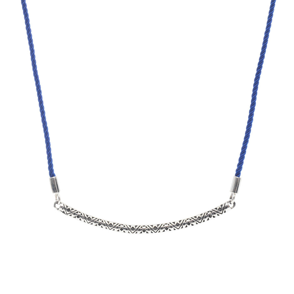 70 SPRING DISCOUNT Colourful Luxury Cord Oxidised Sterling Silver